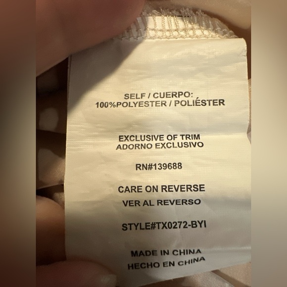 Taylor & Sage Elegant Blush Pink Maxi Skirt - Picture 5 of 5